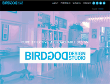 Tablet Screenshot of birddogdesign.com